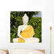 sitting white buddha - koh samui, thailand Wall Mural
