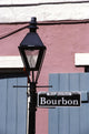 Bourbon Street Sign New Orleans Wall Mural