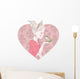 Princess Kissing Frog Wall Decal