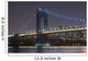 The George Washington Bridge, New York, USA Wall Mural