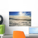 Blowing Snow And Mont Logan At Sunrise, Gaspesie National Park, Quebec Wall Mural