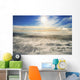 Blowing Snow And Mont Logan At Sunrise, Gaspesie National Park, Quebec Wall Mural