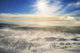 Blowing Snow And Mont Logan At Sunrise, Gaspesie National Park, Quebec Wall Mural