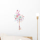 Magical Pastel Unicorn Key Wall Decal