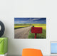 Mailbox On Country Road, Tiger Hills, Manitoba Wall Mural