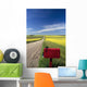 Mailbox On Country Road, Tiger Hills, Manitoba Wall Mural