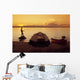 Camper Fishing, Little Limestone Lake, Manitoba Wall Mural