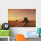 Spring Wheat Harvest, Tiger Hills, Manitoba Wall Mural