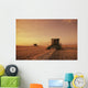 Spring Wheat Harvest, Tiger Hills, Manitoba Wall Mural