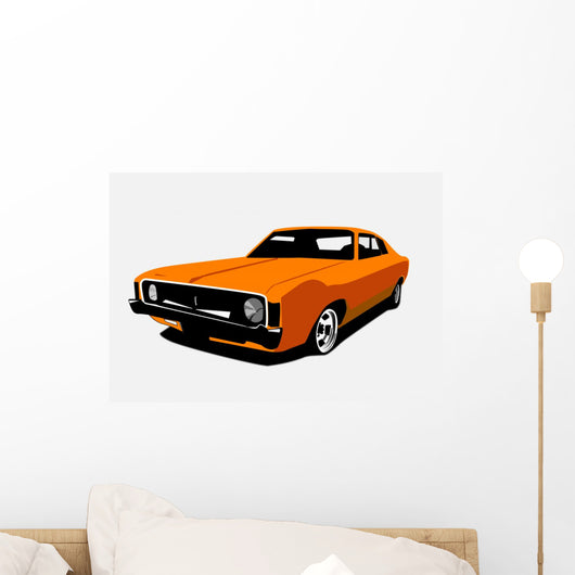 Muscle Car Wall Decal