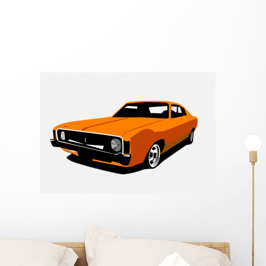 Muscle Car Wall Decal