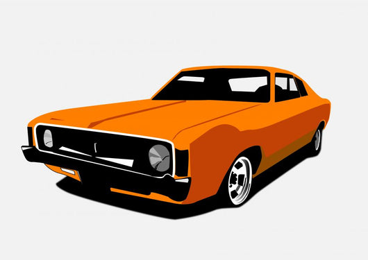 Muscle Car Wall Decal