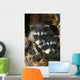 Raccoon Young In Tree Hollow Spring Rocky Mountains Wall Mural