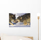 Gray Wolves In Winter Wall Mural
