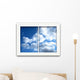 Window to Blue Sky Wall Mural