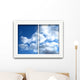 Window to Blue Sky Wall Mural