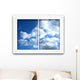 Window to Blue Sky Wall Mural