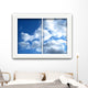 Window to Blue Sky Wall Mural
