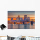 Louisville Kentucky Usa Skyline Twilight Wall Decal