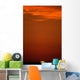Sunset Over Pacific Ocean, British Columbia Wall Mural