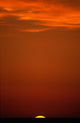 Sunset Over Pacific Ocean, British Columbia Wall Mural