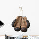 Old Boxing Gloves Hanging