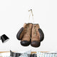 Old Boxing Gloves Hanging