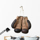 Old Boxing Gloves Hanging