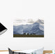 Horses And Mountains, Southern Alberta Wall Mural