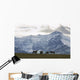 Horses And Mountains, Southern Alberta Wall Mural