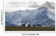 Horses And Mountains, Southern Alberta Wall Mural