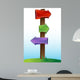 Crossroads Sign Wall Mural
