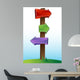 Crossroads Sign Wall Mural
