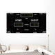 SCOREBOARD Wall Mural