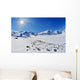 Columbia Icefield In Winter, Jasper National Park, Alberta Wall Mural