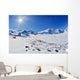 Columbia Icefield In Winter, Jasper National Park, Alberta Wall Mural