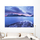 Lake Abraham, Kooteny Plains, Alberta Wall Mural