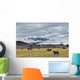 Livingstone Range And Pastureland Along The Oldman River Near Maycroft Wall Mural