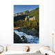 Banff Springs Hotel And Bow Falls From Surprise Point Wall Mural