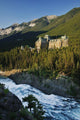 Banff Springs Hotel And Bow Falls From Surprise Point Wall Mural