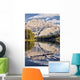 Johnson Lake And Cascade Mountain, Banff National Park, Alberta Wall Mural