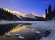Maligne Lake, Jasper National Park, Alberta Wall Mural