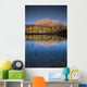 Mt Kerkeslin From Pond Along The Geraldine Lakes Road Wall Mural