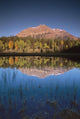 Mt Kerkeslin From Pond Along The Geraldine Lakes Road Wall Mural