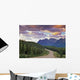 Icefields Parkway, Jasper National Park, Alberta Wall Mural