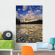 Mount Fryatt And The Athabasca River, Jasper National Park, Alberta Wall Mural