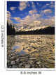 Mount Fryatt And The Athabasca River, Jasper National Park, Alberta Wall Mural