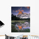 Mount Chephren And Mistaya River Oxbow, Banff National Park, Alberta Wall Mural
