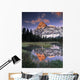 Mount Chephren And Mistaya River Oxbow, Banff National Park, Alberta Wall Mural