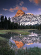 Mount Chephren And Mistaya River Oxbow, Banff National Park, Alberta Wall Mural